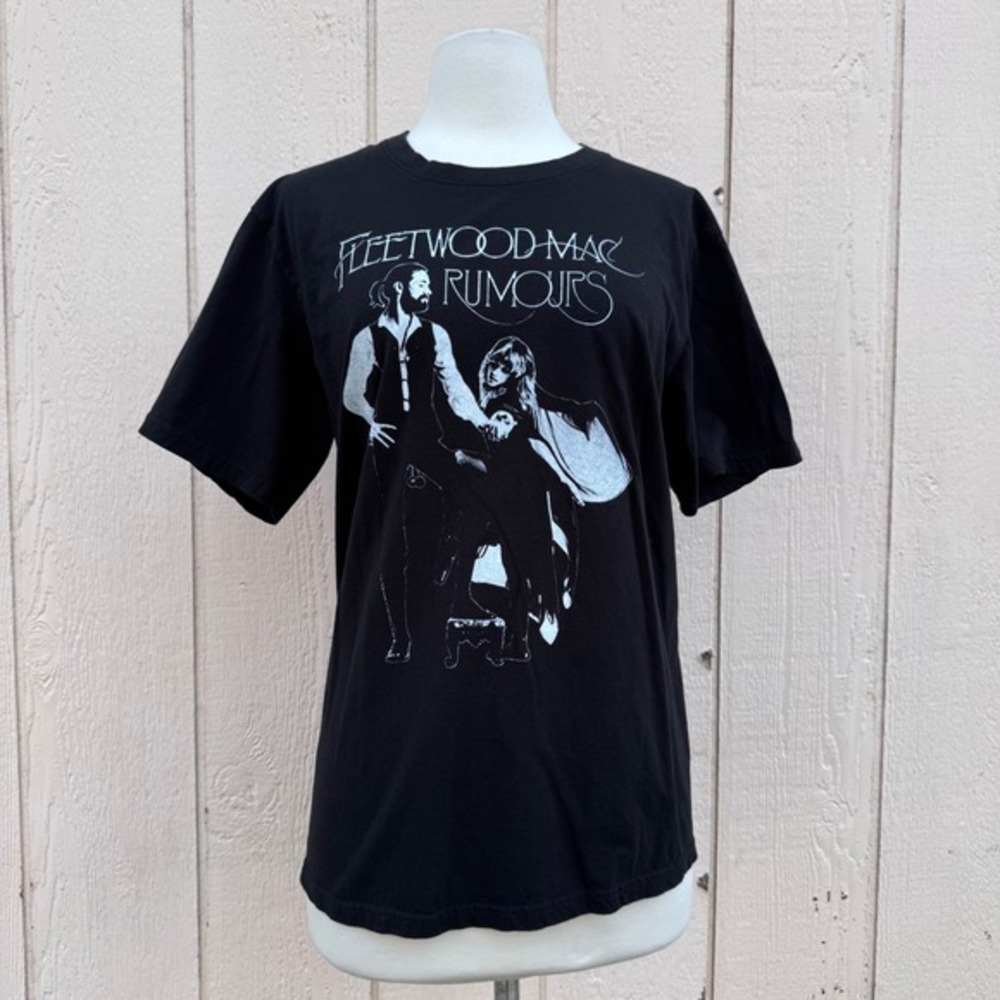 Fleetwood Mac Rumors Large Black band shirt 70's‎ rock classic rock Stevie Nicks